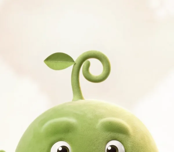 Sprout candidate four, with the leaf high on the stem